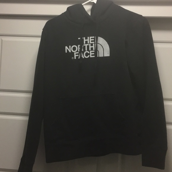 The North Face Tops - North face black hoodie
